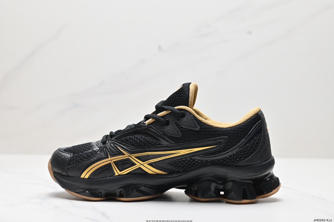 190 日本业专鞋跑品牌·士瑟亚/ASICS Gel-Quantum Kinetic”Carbon Pure Gold“跑鞋 1203A270-201