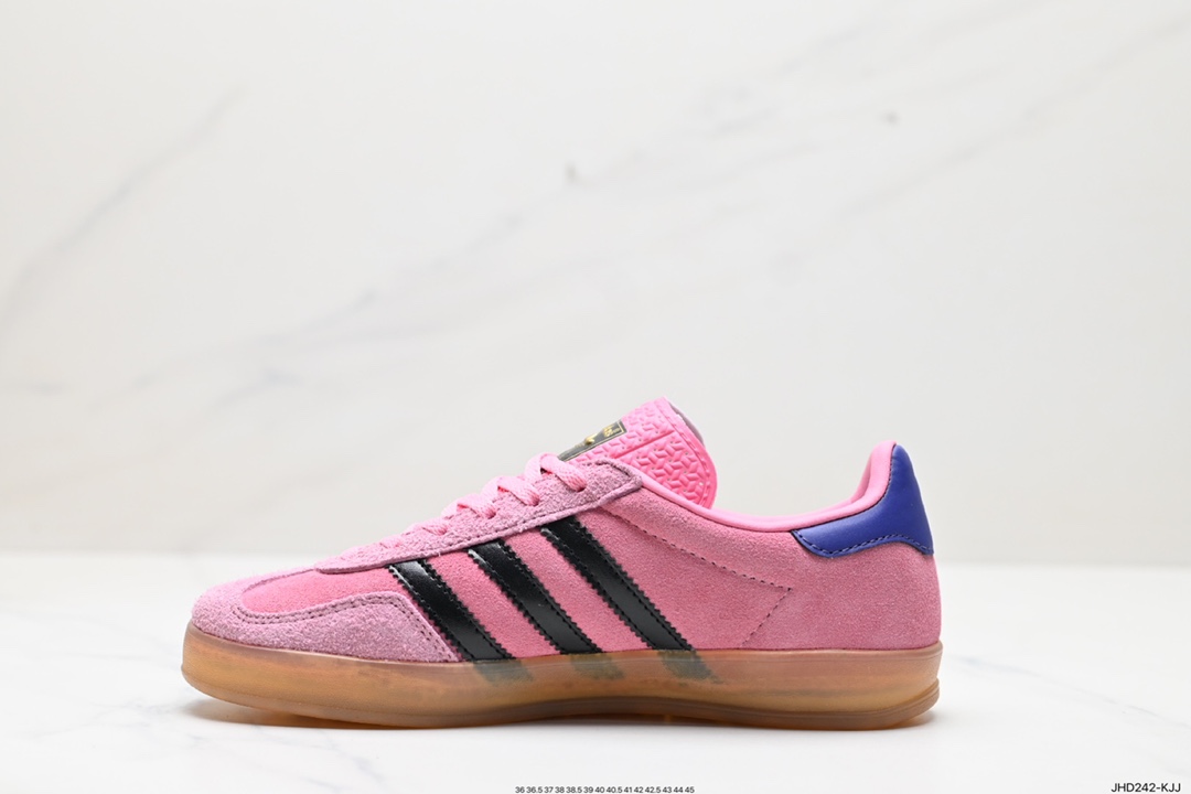 190 Adidas Gazelle Indoor Trainers 羚羊内训系列低帮复古百搭休闲运动德训风板鞋  IE7002