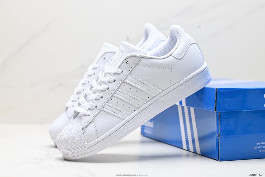 120 阿迪达斯Adidas三叶草 Originals Superstar Pride RM贝壳头板鞋  B27136