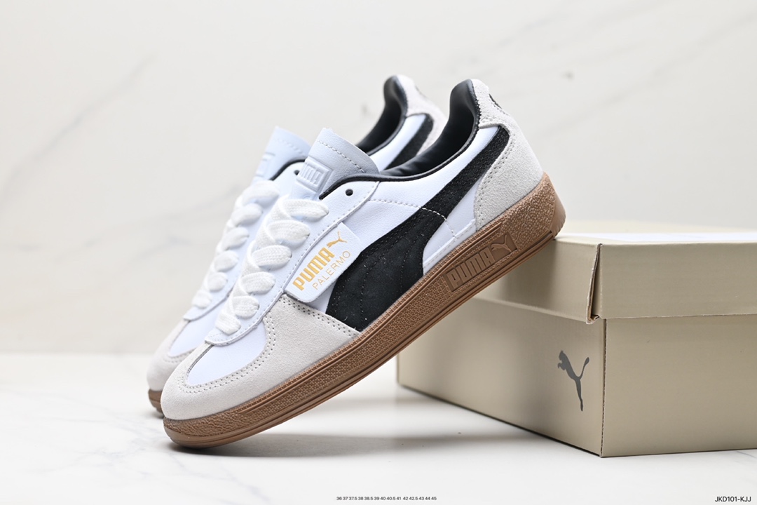 160 Puma Palermo OG 复古单品 彪马 防滑耐磨低帮德训板鞋   396464-01