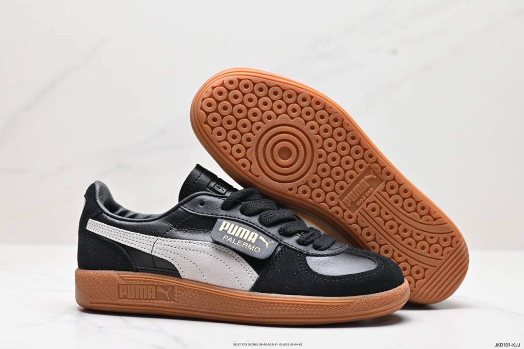 160 Puma Palermo OG 复古单品 彪马 防滑耐磨低帮德训板鞋   396464-01