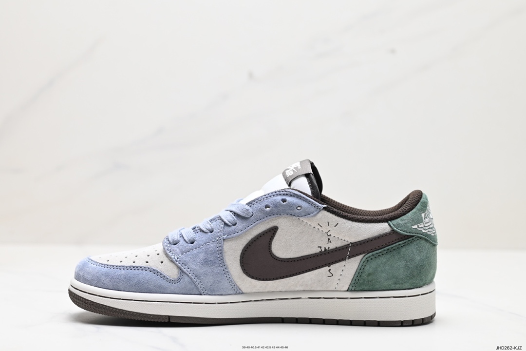 190 Fragment x TS x Air Jordan 1 Low 三方联名倒钩低帮 DM7866-820