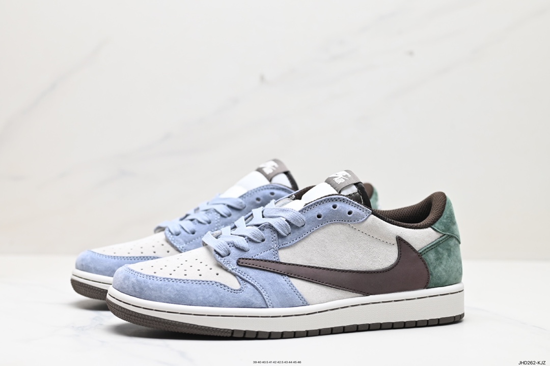 190 Fragment x TS x Air Jordan 1 Low 三方联名倒钩低帮 DM7866-820