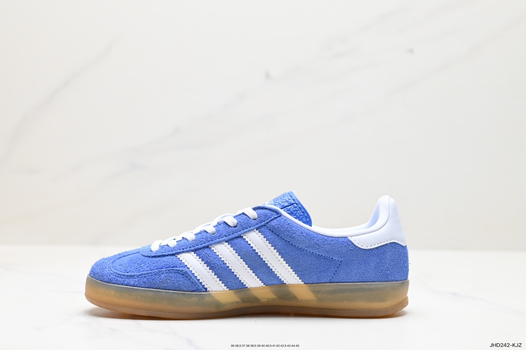 190 阿迪达斯Adidas Originals Gazelle Indoor 三叶草复古防滑耐磨低帮板鞋 HQ8717