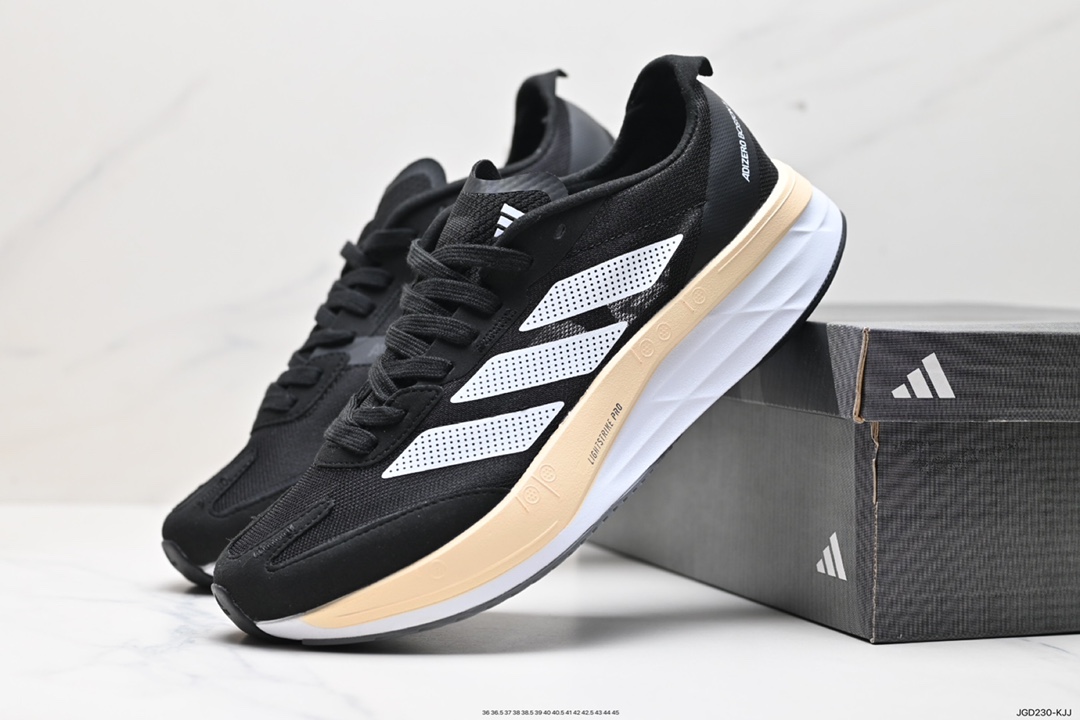 Adidas Adizero Boston 12 M wear-resistant and shock-absorbing professional running shoes ID4234