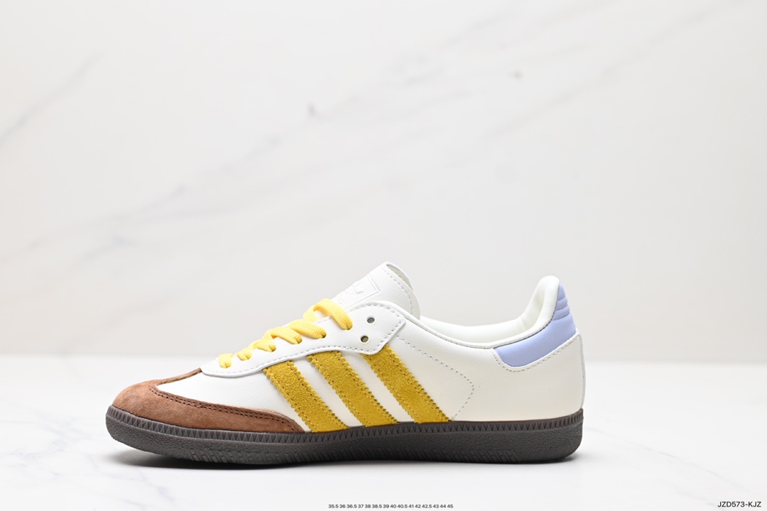 140 阿迪达斯Adidas originals Gazelle Indoor ”棕紫绿“  IE0875