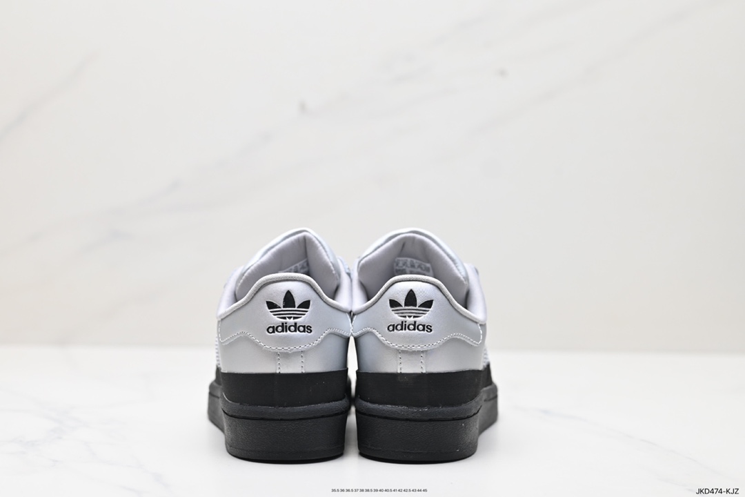 160 阿迪达斯Adidas三叶草 Originals Superstar”Sail/Green/Lace“贝壳头板鞋 FW3709