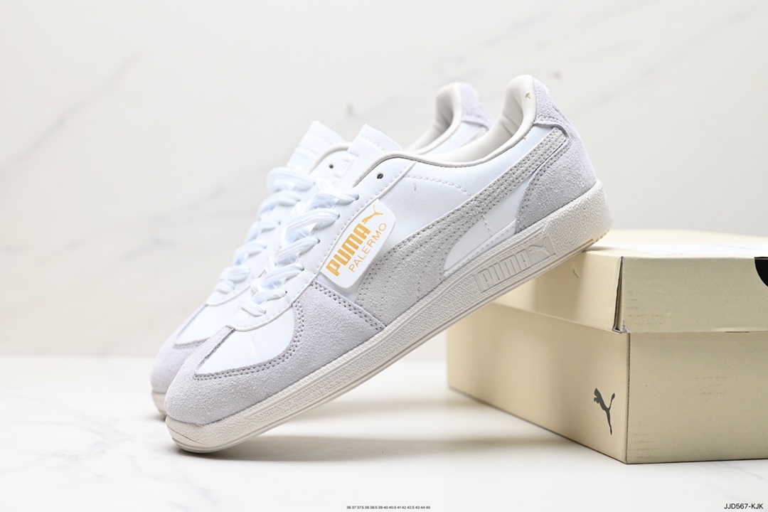 130 Puma Palermo OG 复古单品 彪马 防滑耐磨低帮德训板鞋 396464-02