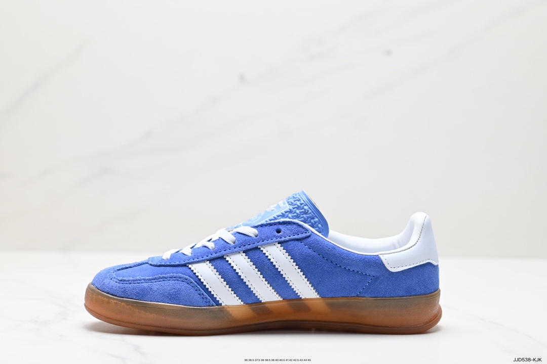 130 阿迪达斯Adidas Originals Gazelle Indoor 三叶草复古防滑耐磨低帮板鞋 HQ8717