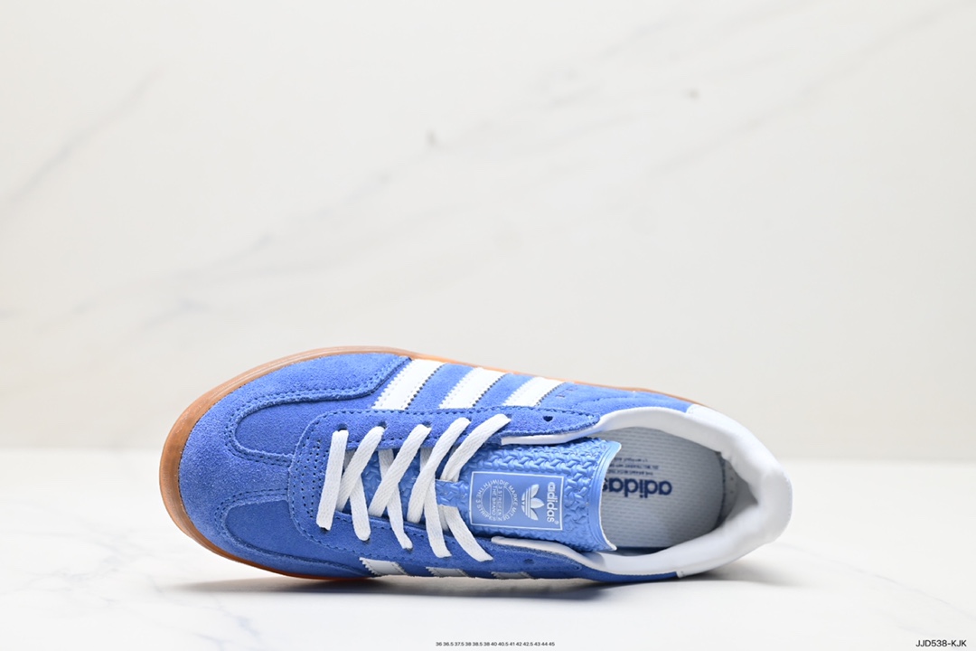 130 阿迪达斯Adidas Originals Gazelle Indoor 三叶草复古防滑耐磨低帮板鞋 HQ8717