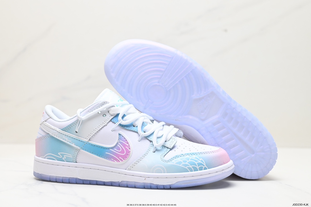 180 耐克Nike SB Dunk Low”Milk White/Pink/Smile“扣篮系列低帮休闲运动滑板板鞋 FD1232-001