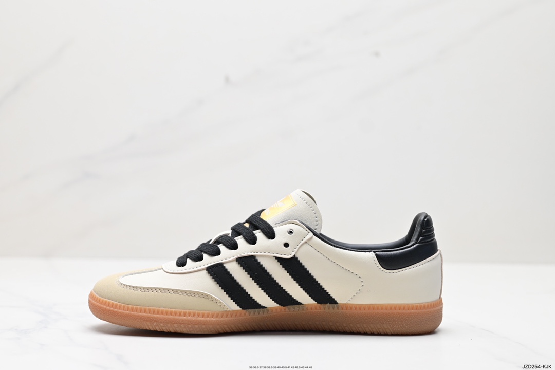 140 阿迪达斯三叶草Adidas Originals Samba Vegan OG”SPD“桑巴舞系板鞋 ID0478