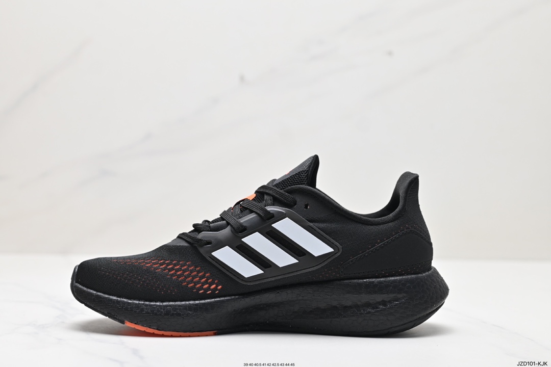 140 阿迪达斯Adidas PureBOOST 22爆米花缓震中底跑步鞋 HQ1455