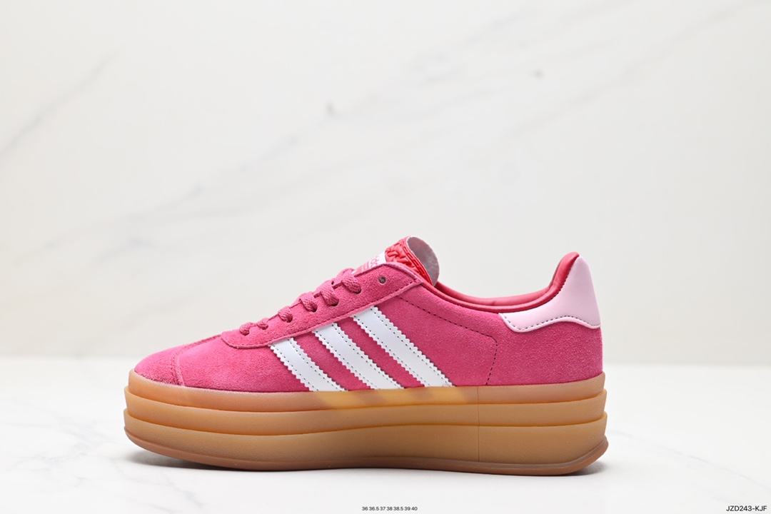 120 阿迪达斯Adidas Gazelle Bold w 低帮复古百搭休闲运动板鞋 ID6997