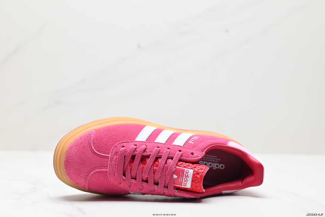 120 阿迪达斯Adidas Gazelle Bold w 低帮复古百搭休闲运动板鞋 ID6997