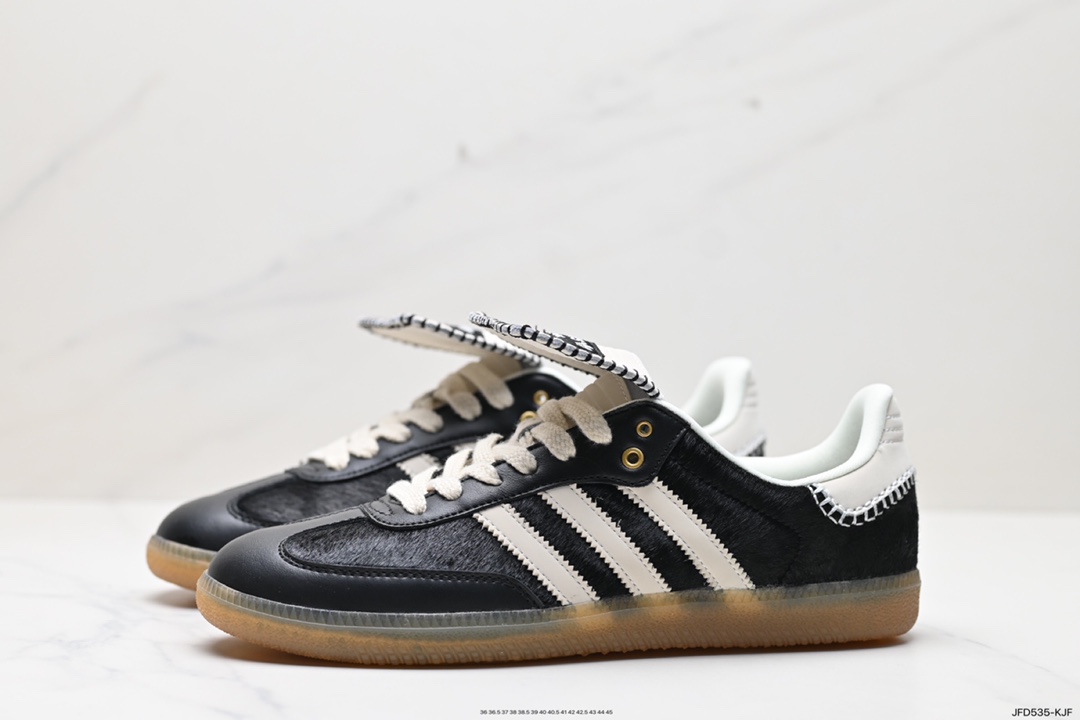 170 阿迪达斯AdidasOriginals Wb Pony Tonal Samba 桑巴舞板鞋 IE0580