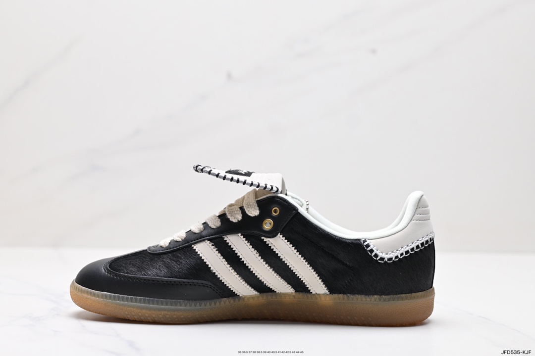 170 阿迪达斯AdidasOriginals Wb Pony Tonal Samba 桑巴舞板鞋 IE0580