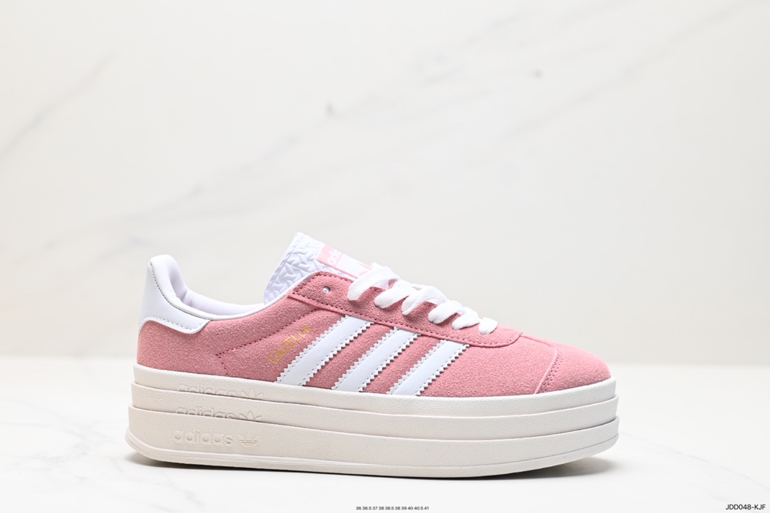 120 阿迪达斯Adidas Gazelle Bold w 低帮复古百搭休闲运动板鞋 IG9653