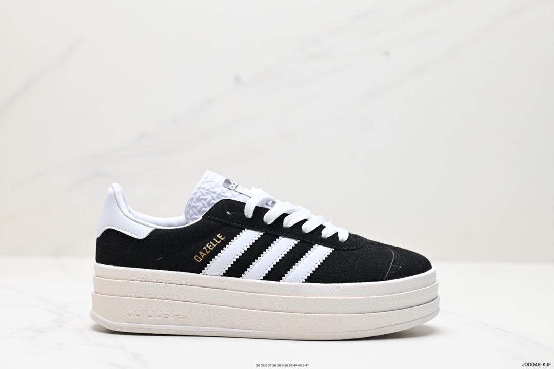 120 阿迪达斯Adidas Gazelle Bold w 低帮复古百搭休闲运动板鞋 IG9653