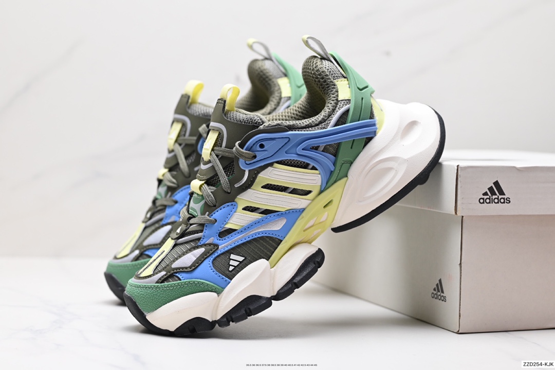 230 阿迪达斯Adidas XLG RUNNER DELUXE 系列低帮老爹风慢跑鞋 IH0616