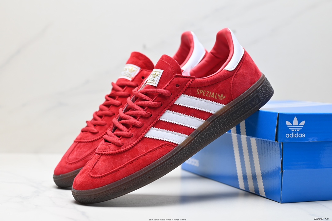 140 阿迪达斯Adidas Originals Handball SPZL 手球运动员系列百搭休闲运动板鞋 FV1227