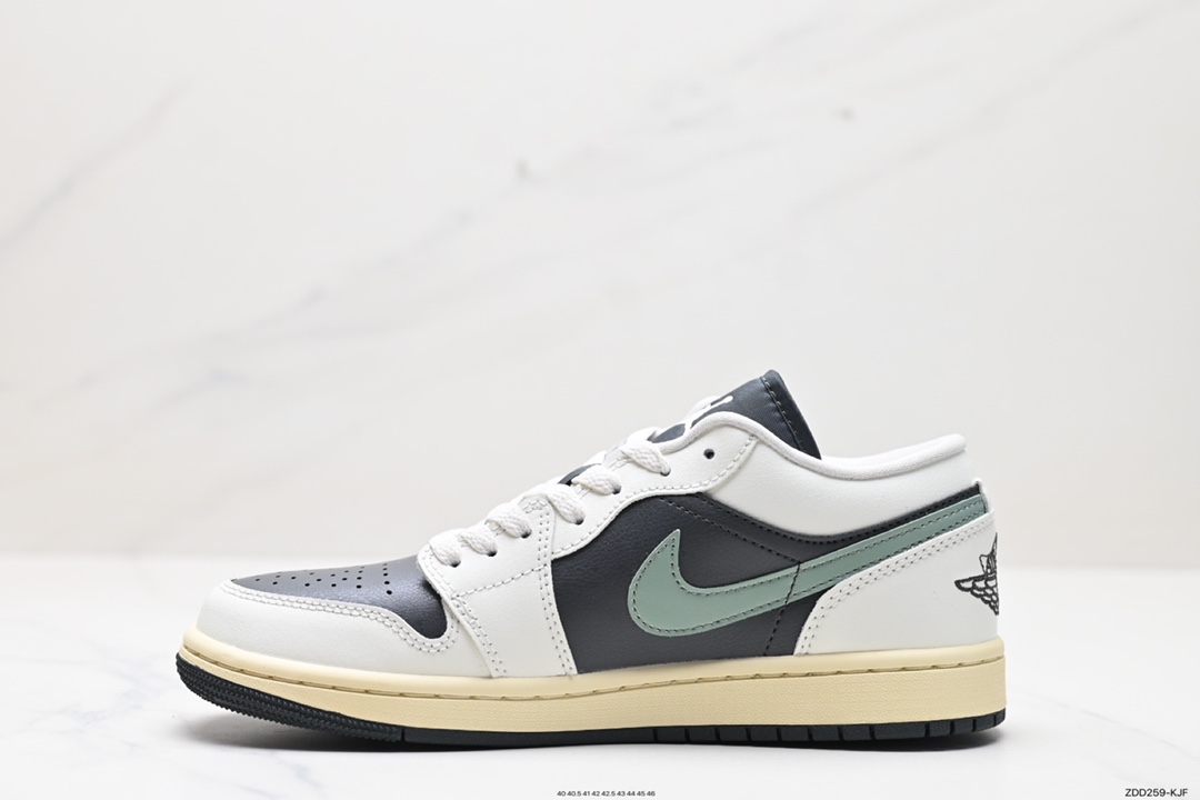 230 耐克Nike Air Jordan 1 Retro Low GS”White Pink Yellow Volt“AJ1乔丹一代篮球鞋 DC0774-001