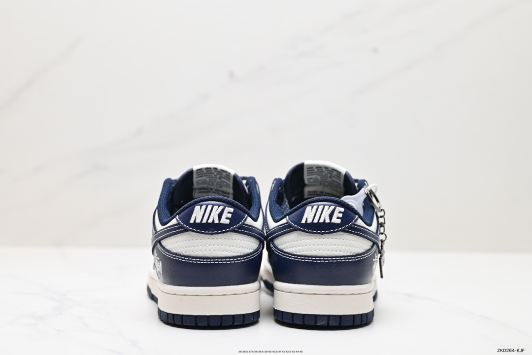 270 耐克NK Dunk Low Retro ”DIY高端定制“ 低帮休闲运动板鞋 BB9898-002