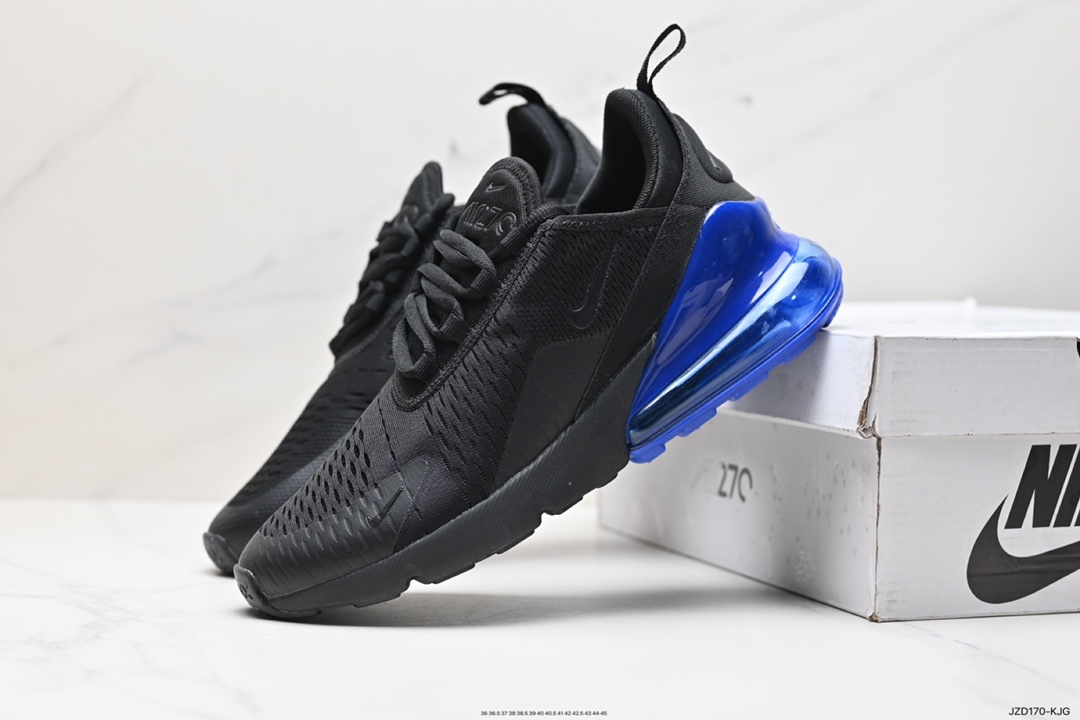 140 Nike Air Max 270混合科技透气后掌半气垫慢跑鞋 943345-013