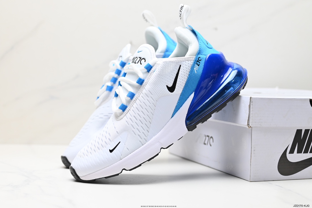 140 Nike Air Max 270混合科技透气后掌半气垫慢跑鞋 943345-013