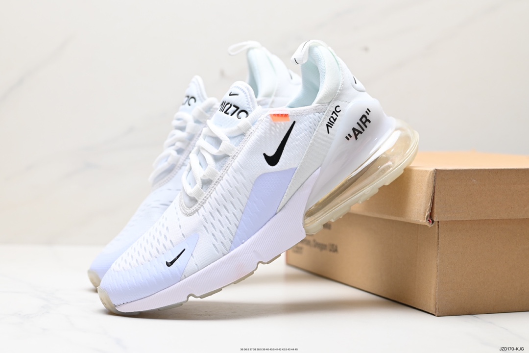 140 Nike Air Max 270混合科技透气后掌半气垫慢跑鞋 943345-013