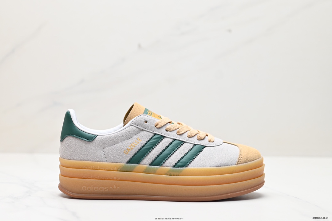 120 阿迪达斯Adidas Gazelle Bold w 低帮复古百搭休闲运动板鞋 ID6997