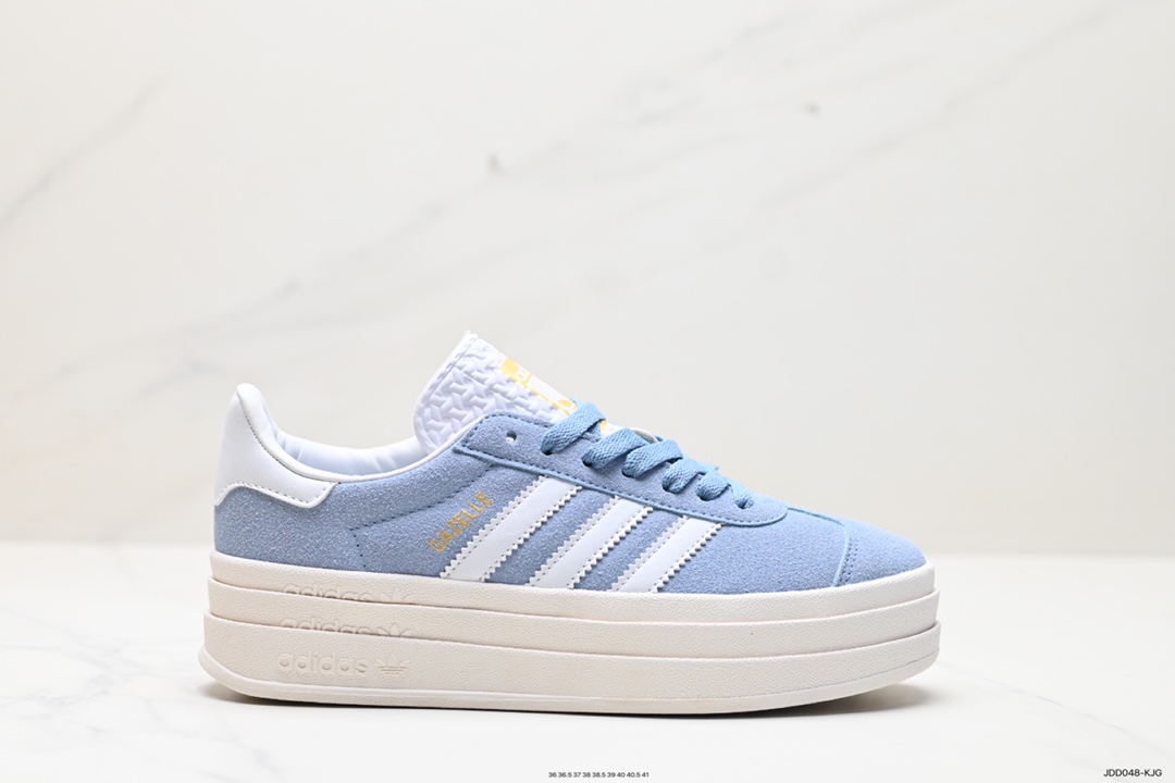 120 阿迪达斯Adidas Gazelle Bold w 低帮复古百搭休闲运动板鞋 ID6997