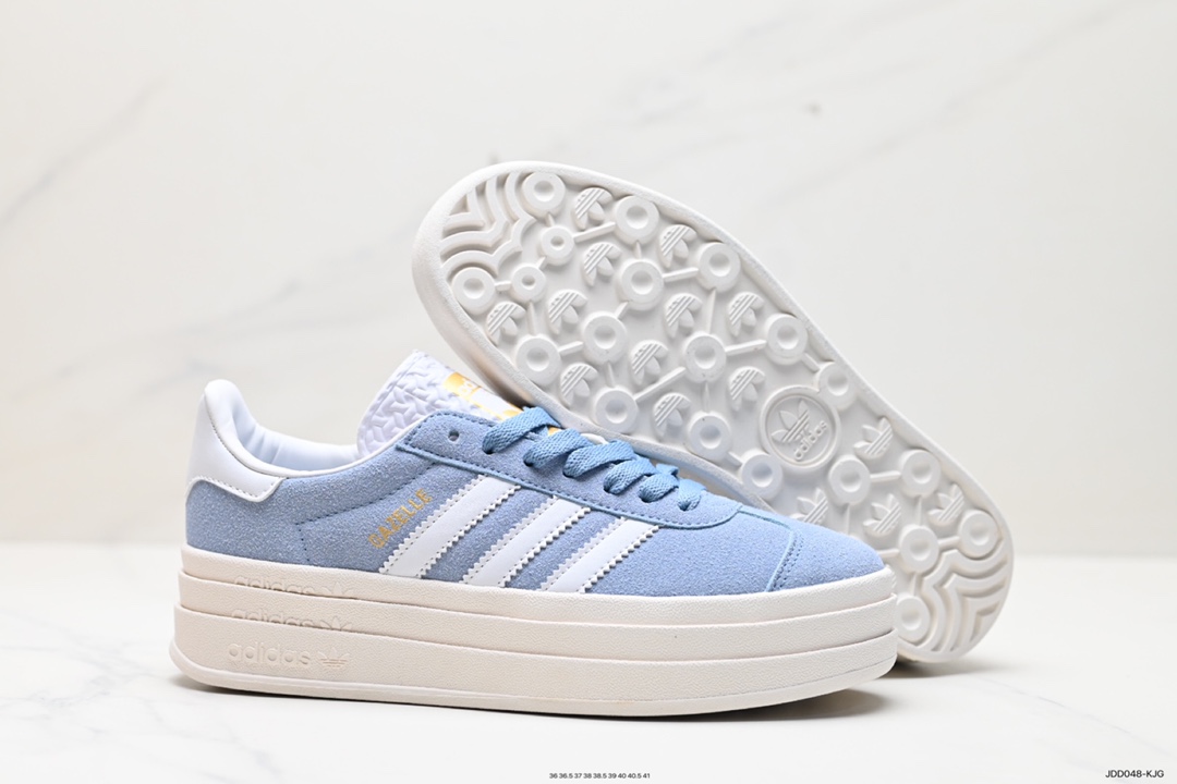 120 阿迪达斯Adidas Gazelle Bold w 低帮复古百搭休闲运动板鞋 ID6997