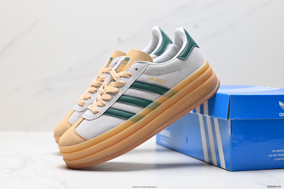 120 阿迪达斯Adidas Gazelle Bold w 低帮复古百搭休闲运动板鞋 ID6997