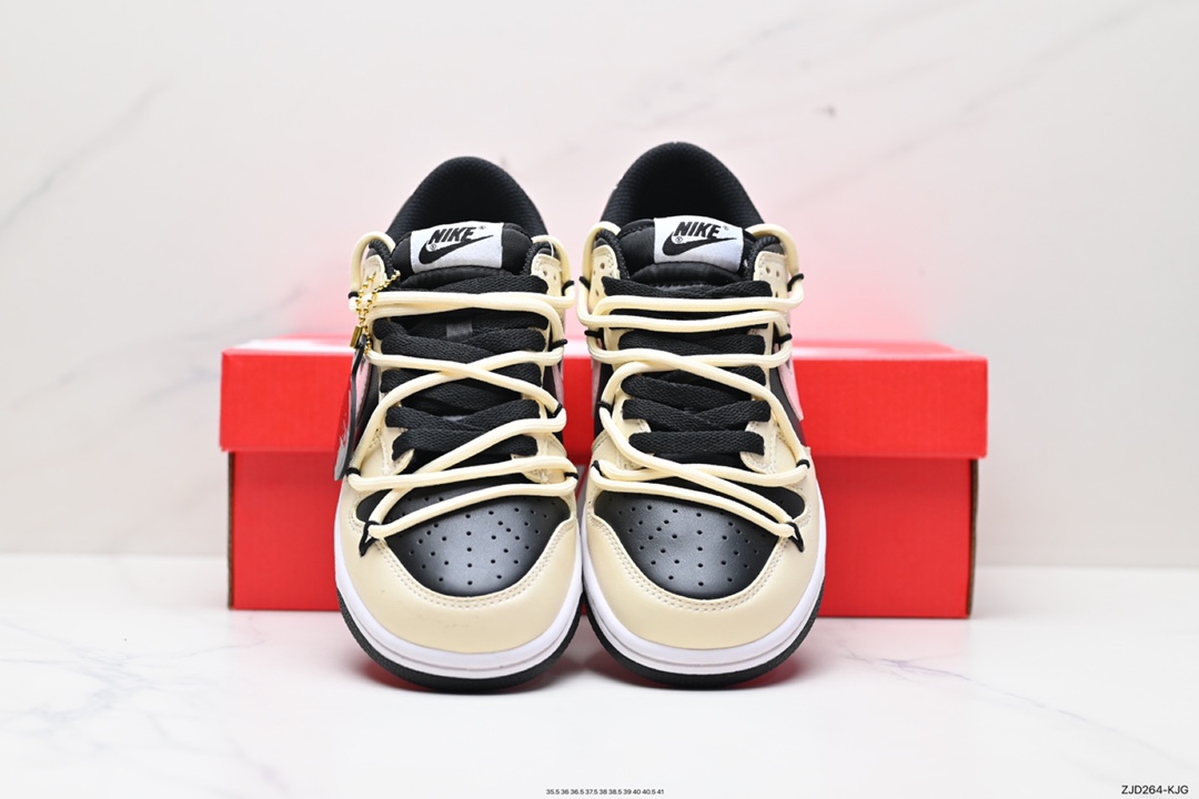 240 Nike SB Dunk Low 解构抽绳鞋带  FZ1232-001