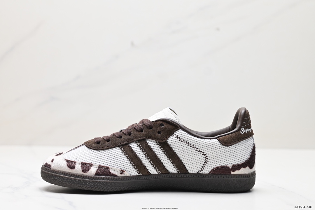 130 阿迪达斯三叶草Adidas Originals Samba Vegan OG”SPD“桑巴舞系列板鞋 ID6024