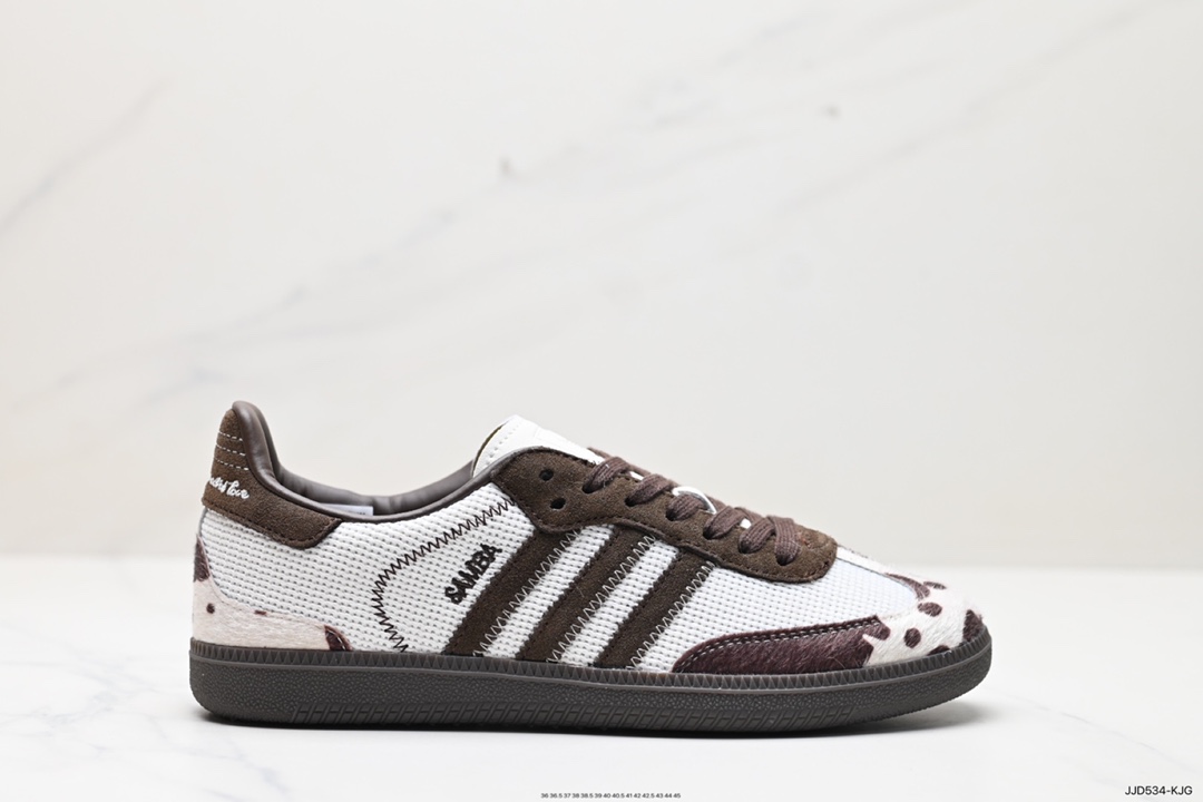 130 阿迪达斯三叶草Adidas Originals Samba Vegan OG”SPD“桑巴舞系列板鞋 ID6024