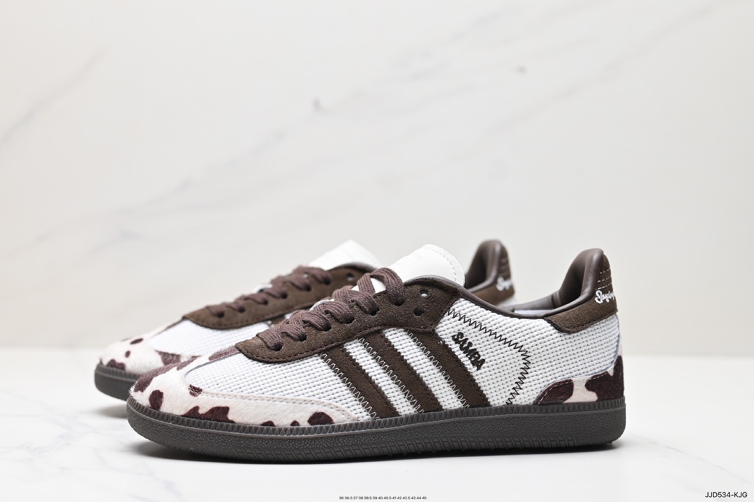 130 阿迪达斯三叶草Adidas Originals Samba Vegan OG”SPD“桑巴舞系列板鞋 ID6024