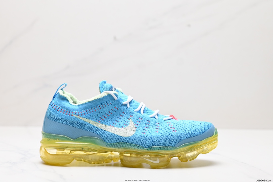 180 耐克Nk Vapormax 2023 Flyknit 耐克2023飞织透气休闲全掌大气垫跑鞋 DV1687-600