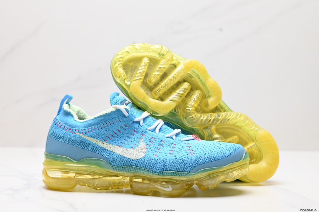 180 耐克Nk Vapormax 2023 Flyknit 耐克2023飞织透气休闲全掌大气垫跑鞋 DV1687-600