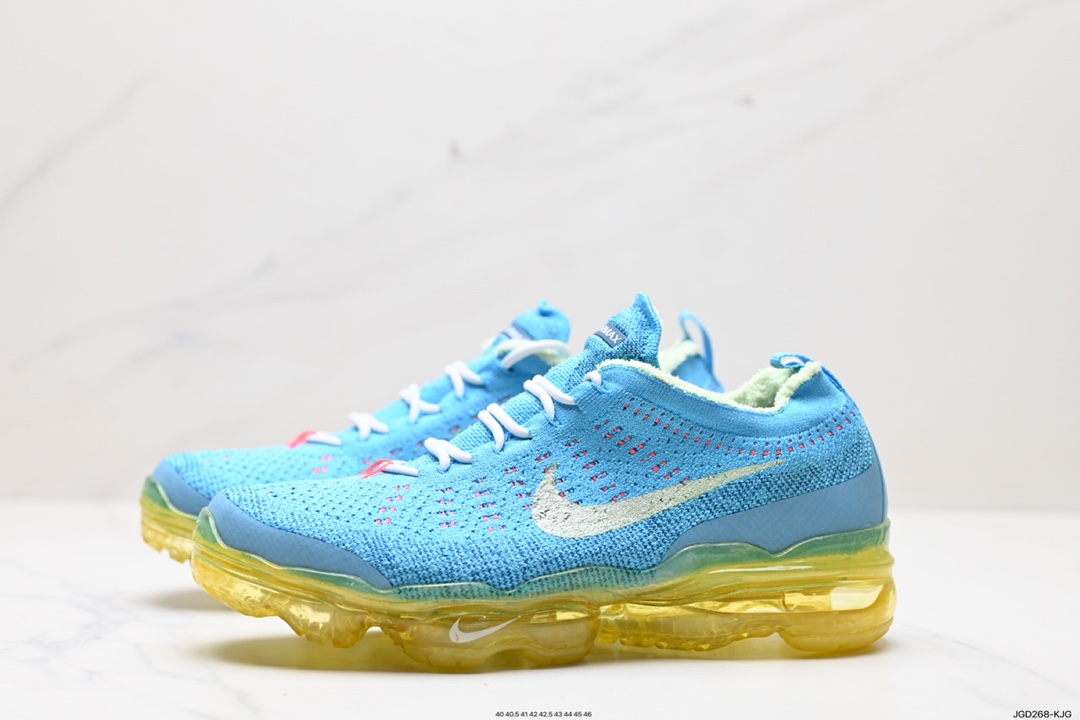 180 耐克Nk Vapormax 2023 Flyknit 耐克2023飞织透气休闲全掌大气垫跑鞋 DV1687-600