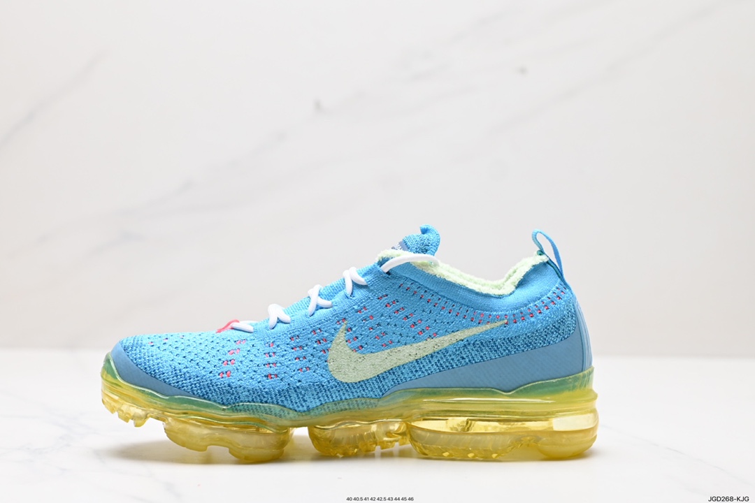 180 耐克Nk Vapormax 2023 Flyknit 耐克2023飞织透气休闲全掌大气垫跑鞋 DV1687-600