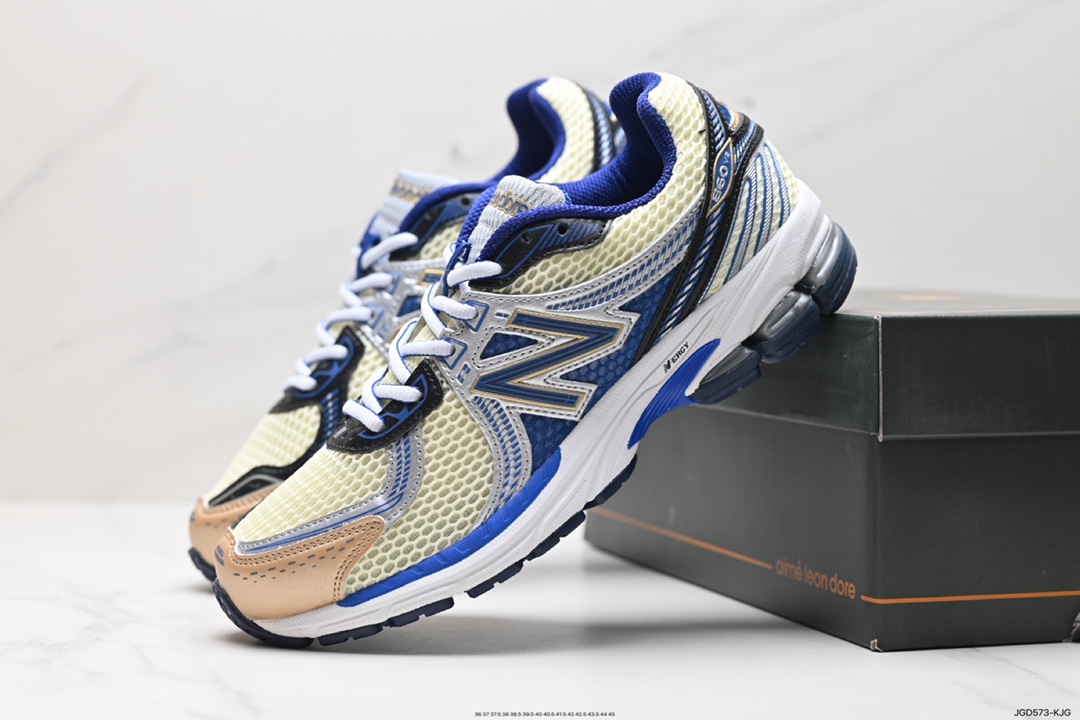 180  New Balance 860V2系列低帮经典复古老爹风休闲运动慢跑鞋 ML860XC