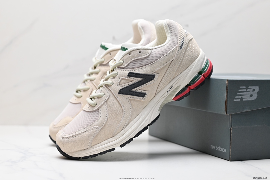 180  New Balance 860V2系列低帮经典复古老爹风休闲运动慢跑鞋 ML860XC