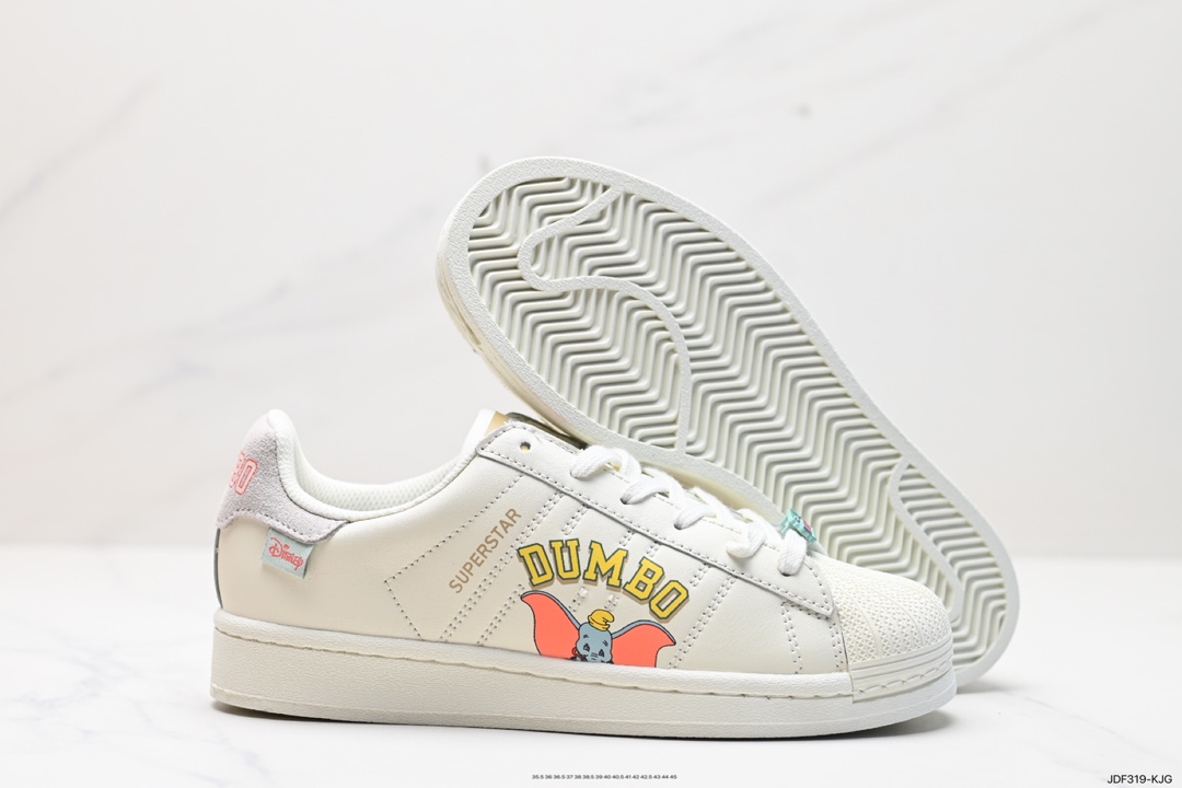 125 阿迪达斯Adidas三叶草 Originals Superstar”Sail/Green/Lace“贝壳头板鞋 IG4226