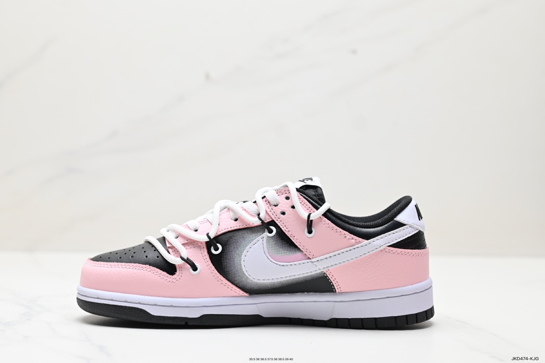 160 Nike SB Dunk Low 可可摩卡 美式黑棕 解构抽绳鞋带  FD1232-001