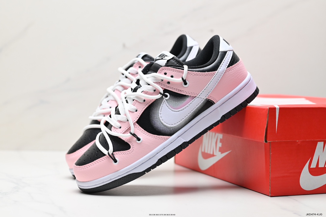 160 Nike SB Dunk Low 可可摩卡 美式黑棕 解构抽绳鞋带  FD1232-001