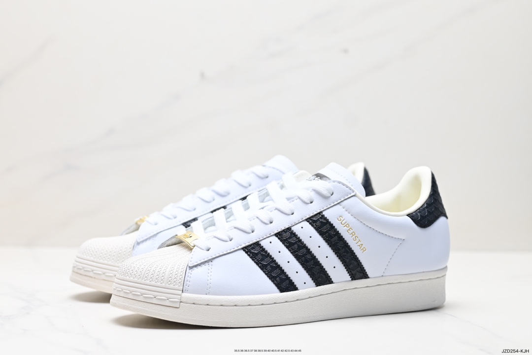 140 阿迪达斯Adidas三叶草 Originals Superstar Pride RM贝壳头板鞋 IF3637