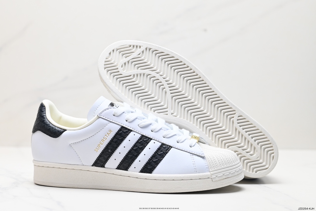 140 阿迪达斯Adidas三叶草 Originals Superstar Pride RM贝壳头板鞋 IF3637