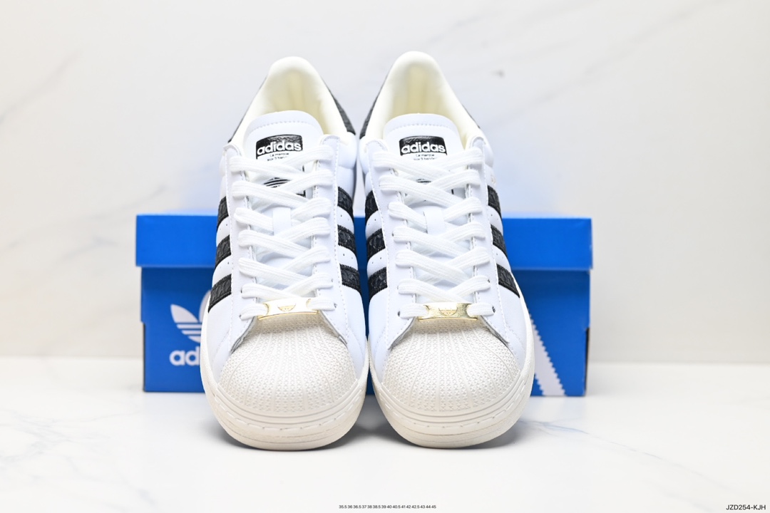 140 阿迪达斯Adidas三叶草 Originals Superstar Pride RM贝壳头板鞋 IF3637